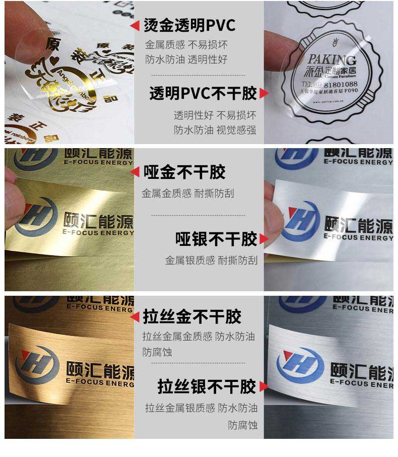 不干膠標(biāo)簽印刷的四大種類(lèi)及其材質(zhì)  第2張