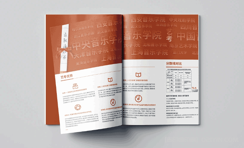 藝校招生手冊印刷  第2張