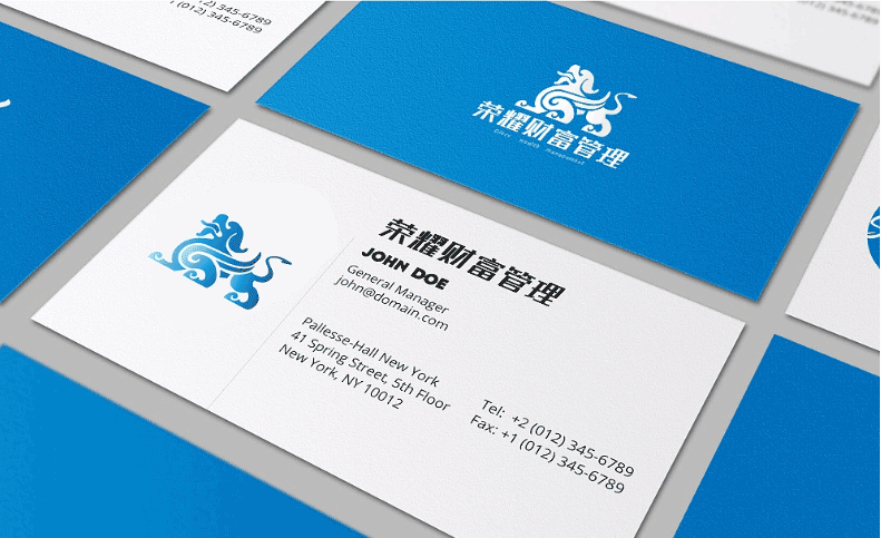 財富管理VI設(shè)計印刷