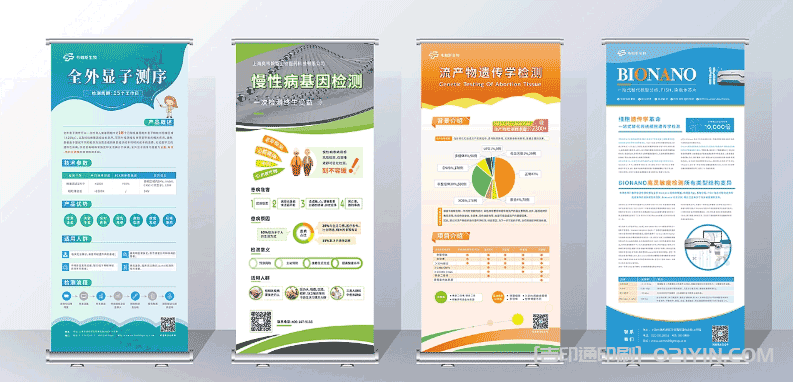 生物醫(yī)藥易拉寶展架印刷  第4張