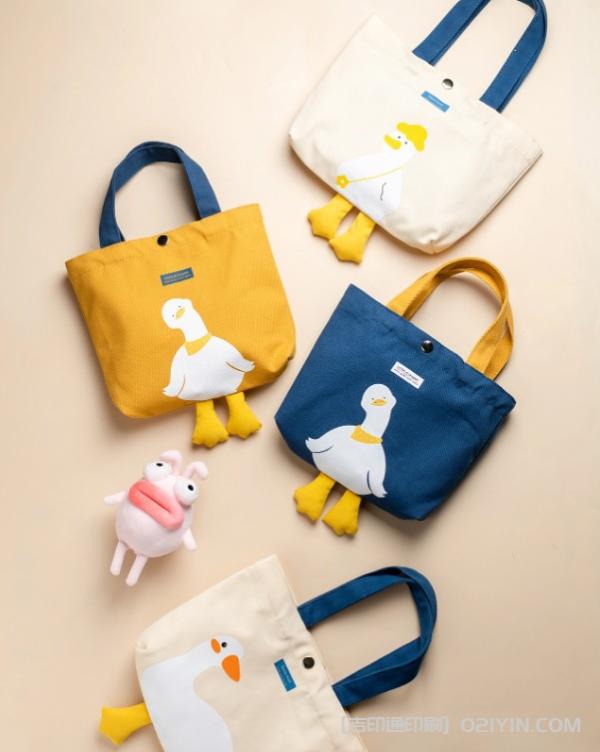 卡通帆布手提包印刷定制  第3張