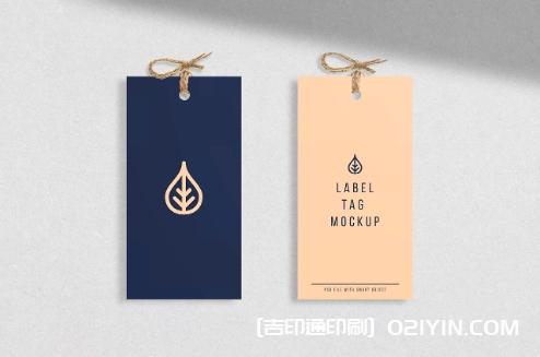 潮流服裝吊牌印刷制作  第8張