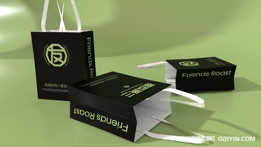 烤肉品牌手提袋印刷設計制作  第6張