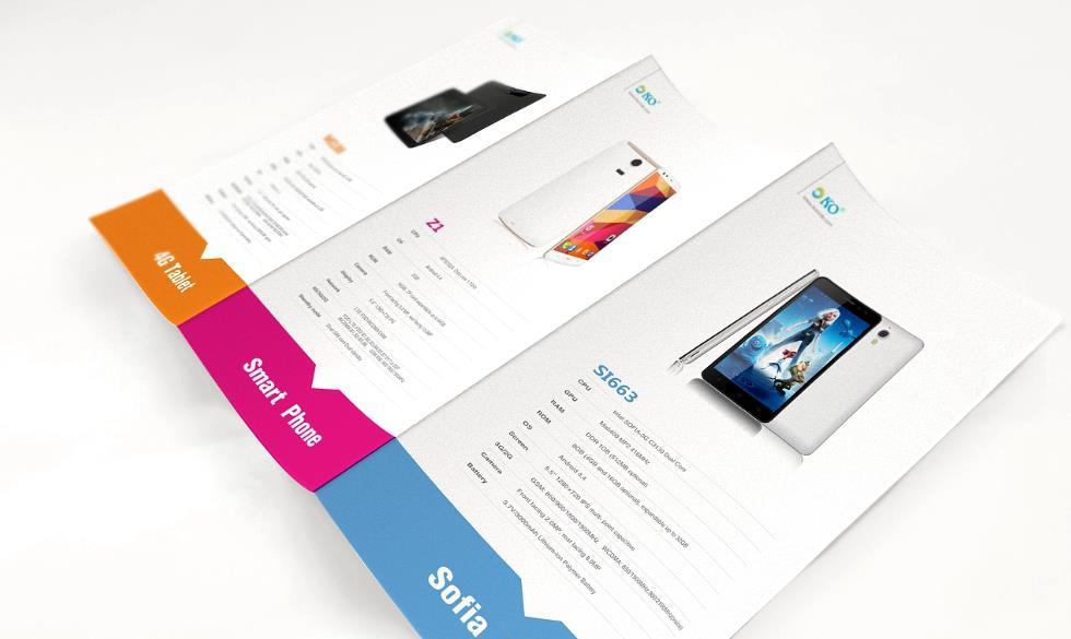 三折頁印刷 - 經典版式適配多場景